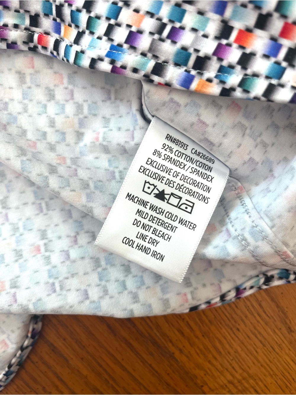 Robert Graham Multi-Color Knit Short Sleeve Shirt 4XL - Picture 8 of 10